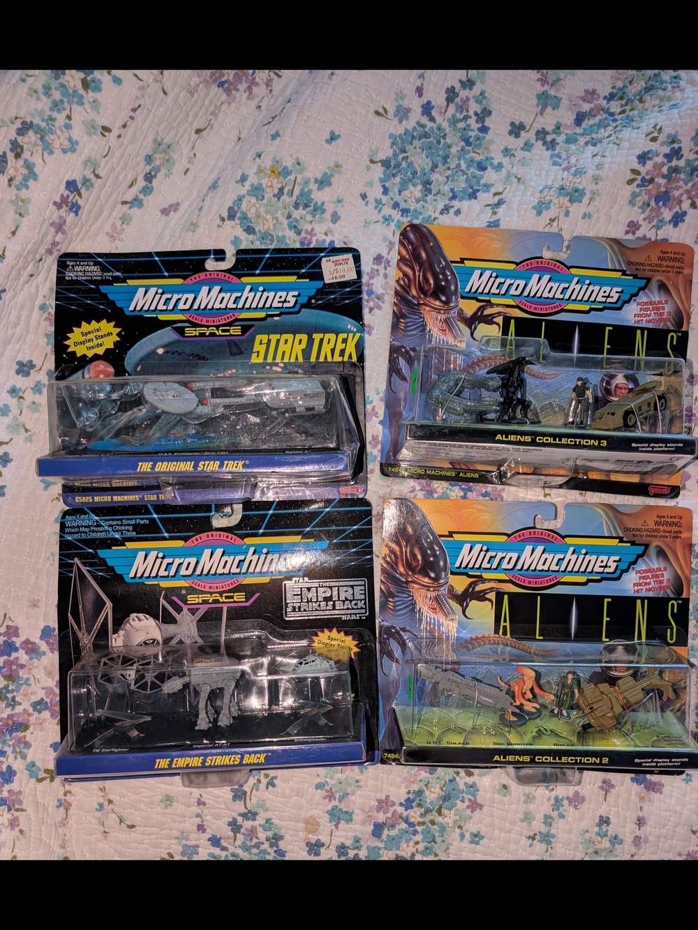 MicroMachines Collectible Star Trek / Empire / Aliens Vehicles - Multi-Color